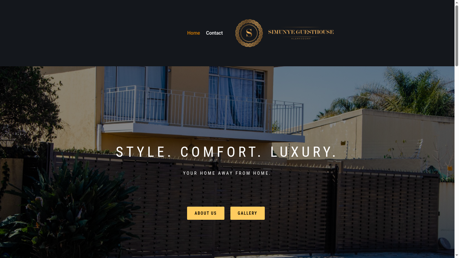 Simunye Guest House website