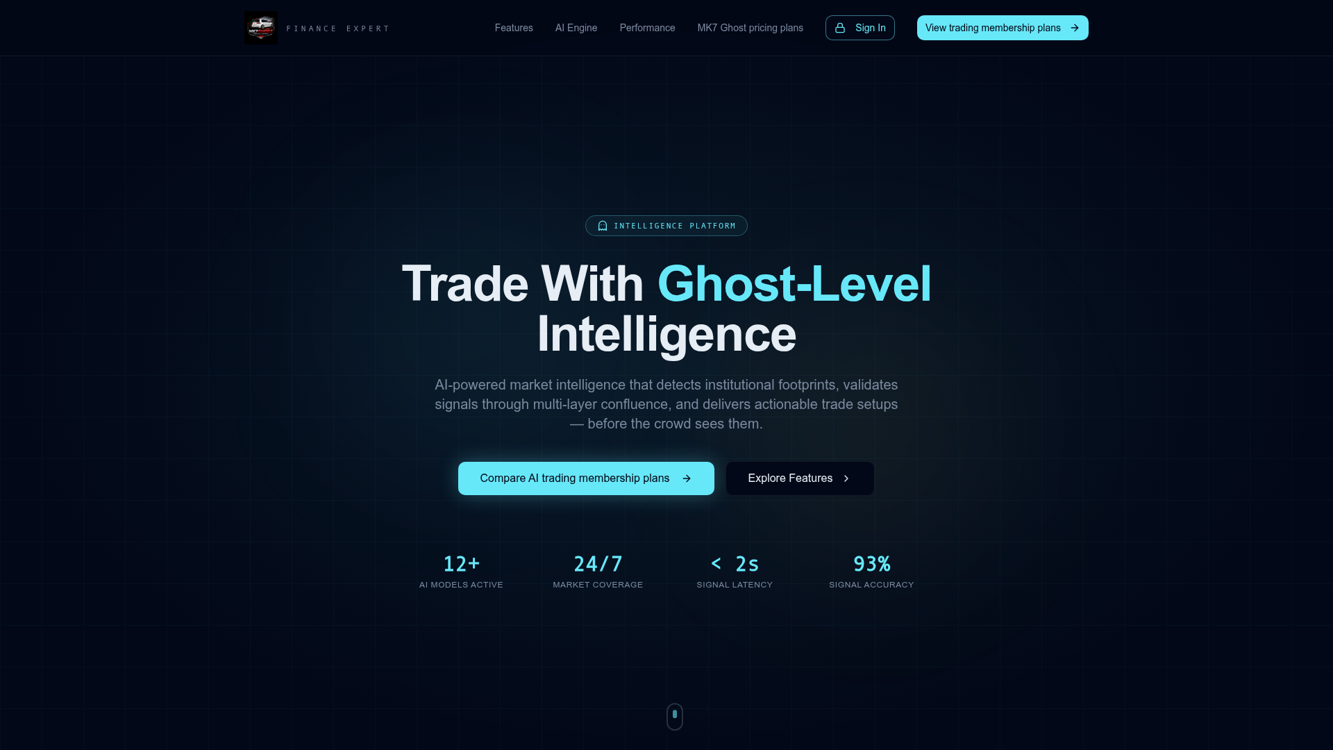 The Ghost website